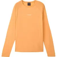 Nnormal - Vestuário caminhada - Merino Long Sleeve 02 Orange para Homem - Tamanho S - Laranja