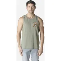 KOROSHI Camisa cáqui / laranja / preto / branco