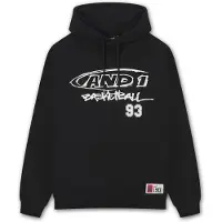 AND1 Sweatshirt preto / branco