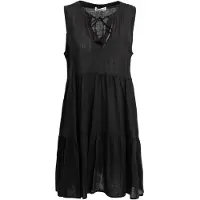 Influencer Vestido 'Tiered' preto