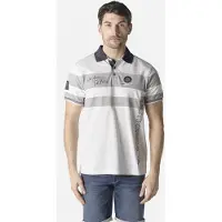 KOROSHI Camisa cinzento claro / offwhite
