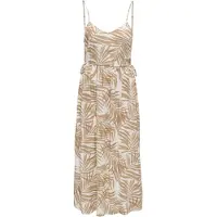 ONLY Vestido de verão 'ONLSIESTA' bege / branco
