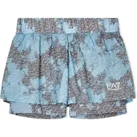 EA7 para mulher. 7W000936_AF21581 Shorts Ventus7 Lab azul (S), Esportivo, Poliamida