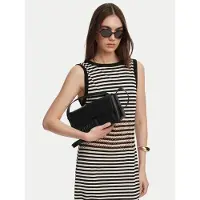 Tous para mulher. 2002381551 Saco de ombro Back To Basics preto (OSFA), Casual, Poliuretano