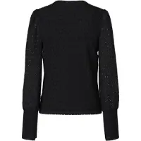 Pieces Blusa 'Christy' preto