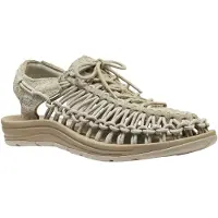 Keen - Sandálias e chinelos - Uneek Leather Abbey Stone/Plaza Taupe para Unissexo - Tamanho 36.5