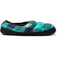 Nuvola Nuvola. Pantufa 'Classic Scotland' turquesa