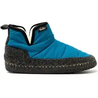 Nuvola. Pantufa 'Boot New Wool' petróleo