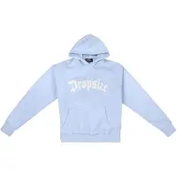 Dropsize Sweatshirt 'EMBO' azul / branco