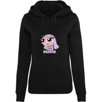 Miss Tee Sweatshirt 'Forever Whatever' lavanda / cor-de-rosa / preto / branco