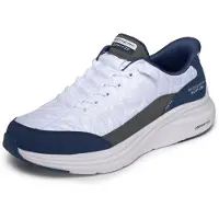 SKECHERS para homem. 232619 Tênis Slip-Ins: Contour Foam - Cozy Fit branco (41), Plano, Cordão, Casual