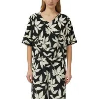 s.Oliver Blusa creme / preto