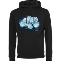 Mister tee Sweatshirt 'Ice Rings' azul / preto