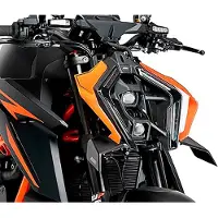Puig Spoiler dianteiro Downforce com ABE Super Duke 1390, preto fosco