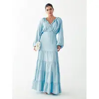 Willa Vestido 'Golden' azul claro