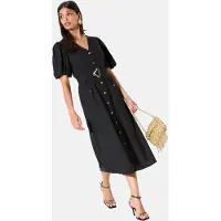 Friends Like These Vestidos camiseiros preto