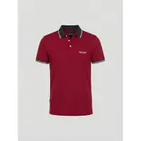 KOROSHI Camisa navy / vermelho / vermelho sangue / branco