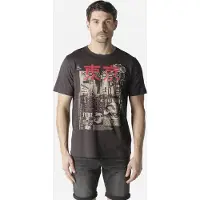 KOROSHI Camisa bege / cinzento / antracite / vermelho claro