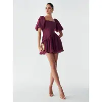 BWLDR Vestido 'Alanda' vermelho