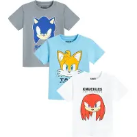 Cool Club Camisola 'SONIC' azul fumado / azure / branco