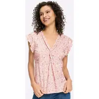 HEINE Camisa roxo / cor-de-rosa