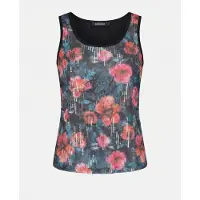 KOROSHI Top verde / vermelho / preto