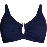 Swim By Zizzi Top de biquíni 'Slino' azul