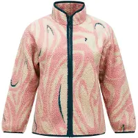 Peak Performance - Marcas - W Graphic Pile Jacket Topo Swirl para Mulher - Tamanho M - Rosa