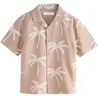 Next Camisa ecru / mocha