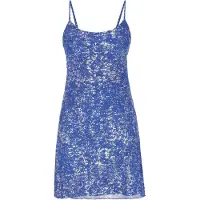 Faina Vestido 'Festive' navy / branco