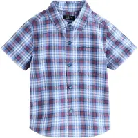 Next Camisa navy / azure / vermelho vivo / branco