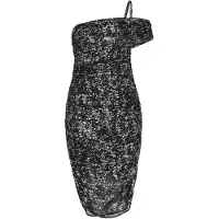 Faina Vestido de cocktail preto