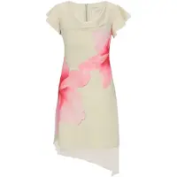 Usha Vestido bege claro / rosa / cor-de-rosa