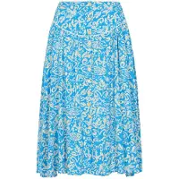 Usha Saia bege claro / azure / branco