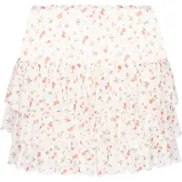 Mymo Saia 'Young Fashion' verde mosqueado / cor-de-rosa / vermelho claro / offwhite