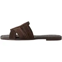Next Sapato aberto 'Forever Comfort' chocolate