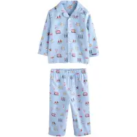 Next Pijama bege / azul claro / cor-de-rosa / vermelho