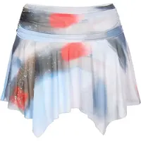Mymo Saia 'Young Fashion' ecru / azul claro / cinzento escuro / vermelho