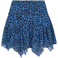 Faina Saia 'Festive' azul / preto