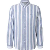 INDICODE JEANS Camisa 'Donuld' azulado / offwhite