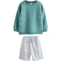 Ted Baker Conjuntos cinzento claro / esmeralda / branco