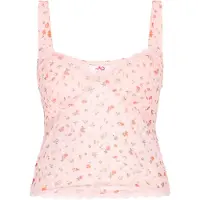 Mymo Top 'Young Fashion' verde / rosé / vermelho