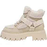 Buffalo Botim com fivela 'Aspen' bege / creme