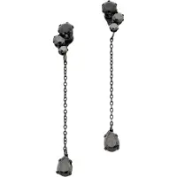 MyMo ROCKS Brincos preto