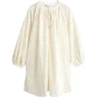 Next Vestido creme
