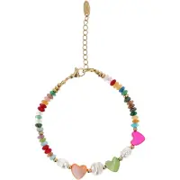 Usha Pulseira ouro / mistura de cores