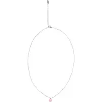 IZIA Colar cor-de-rosa / prata