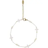 MyMo ROCKS Pulseira ouro / branco