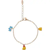 Mymo Pulseira azul claro / ouro