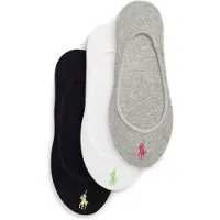 Ralph Lauren Meias curtas acinzentado / verde claro / preto / branco